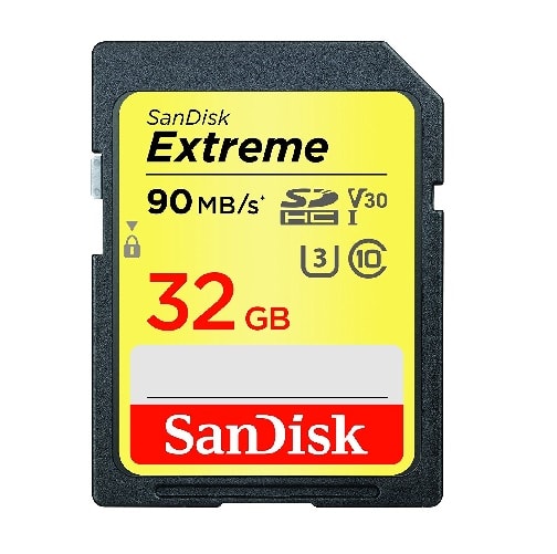 SanDisk Extreme 32GB U3 SD Card | Trailcampro