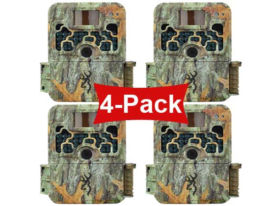 front view 4 pack of the browning strike force extreme