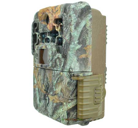 side view of the browning recon force advantage trail camera 