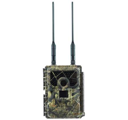 Front  view of 2019 Covert Code Black LTE Trail Camera 