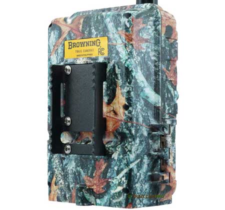 Browning defender pro scout cellular trail camera back view height="450" width="420"