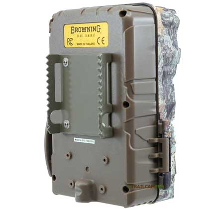 Browning Recon Force 4K Edge Trail Camera back view width="450" height="420"