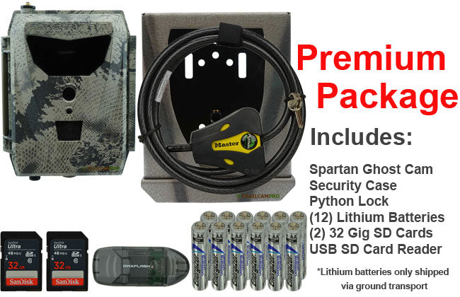 Spartan Ghost Cam cellular trail camera premium package width="650" height="420"