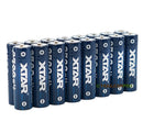 XTAR Rechargeable Lithium 2700mAh AA Batteries