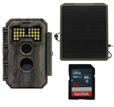 GardePro T5WF Trail Camera Solar Panel Bundle Trailcampro