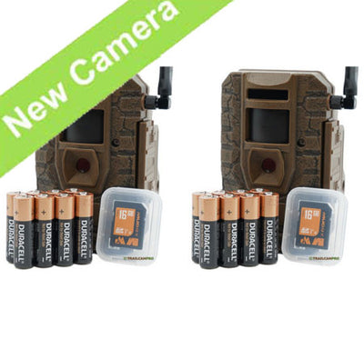 Mitiru Toma　カードル2個セット Muddy Mitigator 2.0 Cellular Trail Camera 2 Pack & Batteries