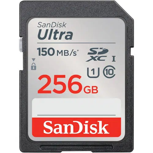 SANDISK 256GB SD UITRA MEMORY CARD