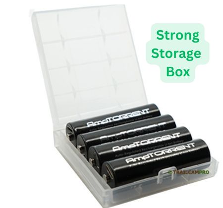 AmpTORRENT Rechargeable Lithium AA Batteries - 4-Pack