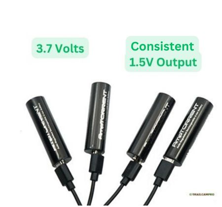 AmpTORRENT Rechargeable Lithium AA 4-Pack