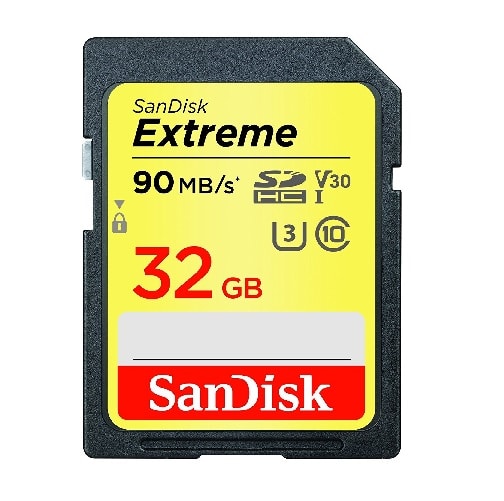 Sandisk Extreme 32GB U3 SD Card