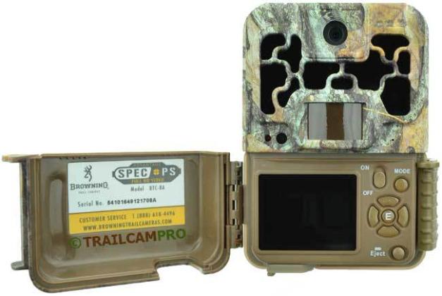 open view of the browning spec ops advantage trail camera 