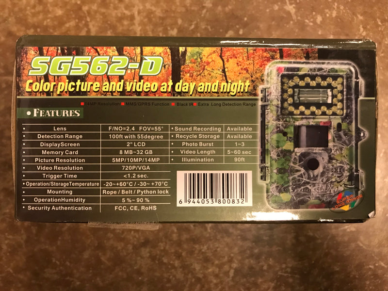 Used SG562-D