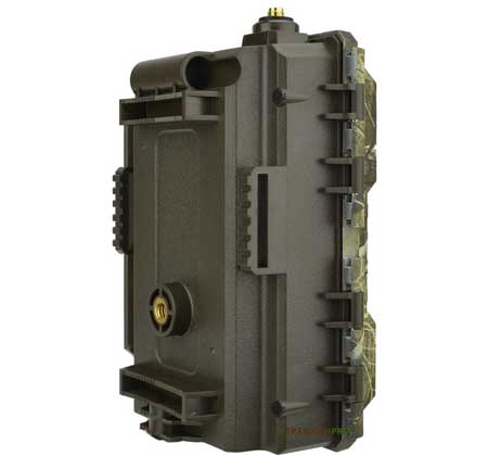 Back view of the Covert Blackhawk LTE Verizon Trail camera 