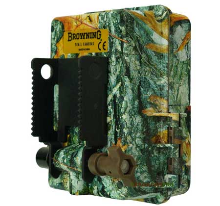 back view of the browning strike force hd pro x trail camera width="450" height="420"