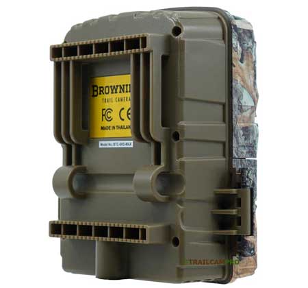 Browning Dark Ops HD Max Trail Camera back view width="450" height="420"