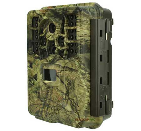 Side view of the Covert Black Maverick Trail Camera