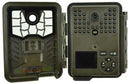 Open view of the Covert Black Maverick Trail Camera 
