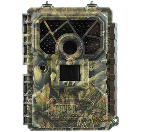 Front view of 2019 Covert Code Black LTE Trail Camera 