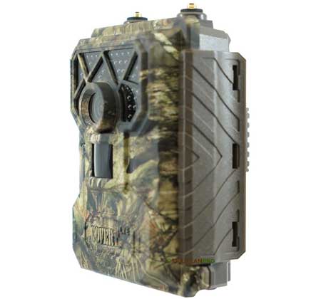 Side  view of 2019 Covert Code Black LTE Trail Camera 