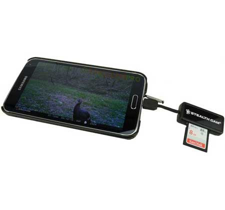 Stealth Cam Memory Card Reader - Android