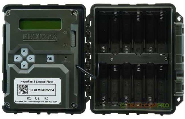 picture of the inside of a reconyx hyperfire hl2x width="650" height="420"