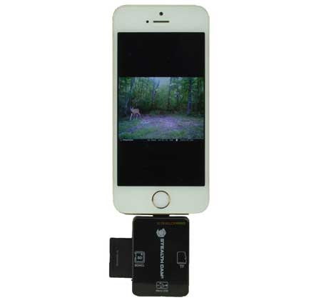 Stealth Cam iOS SD Card Reader