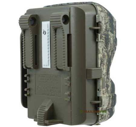 Back view of Moultrie M-8000 trail camera 
