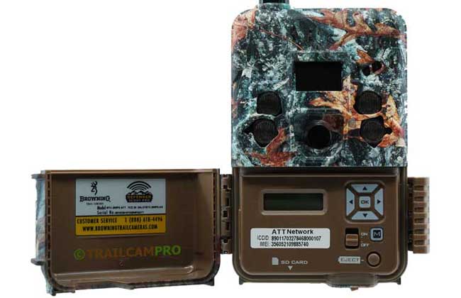 Browning defender pro scout cellular trail camera open view height="450" width="420"