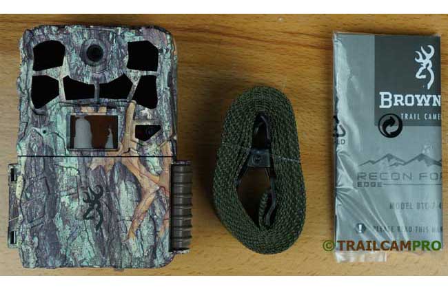 Browning Recon Force 4K Edge Trail Camera contents view width="650" height="420"