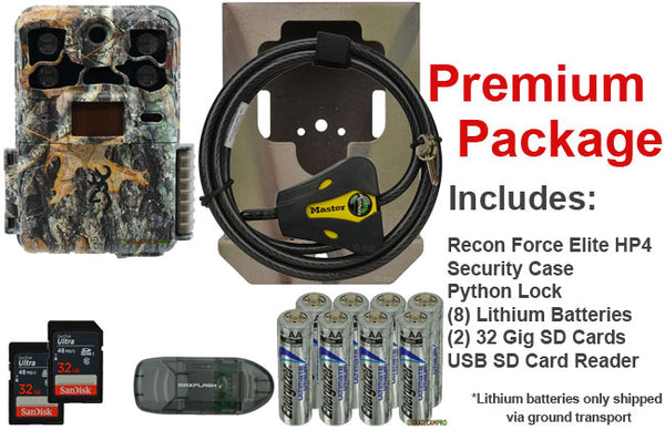 Browning Recon Force Elite HP4 | Smart IR Video Camera