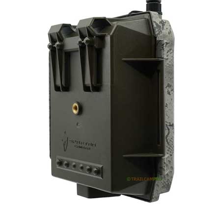 Spartan GoLive live streaming cellular trail camera back view width="450" height="420"