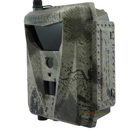 Spartan GoLive live streaming cellular trail camera side view width="450" height="420"