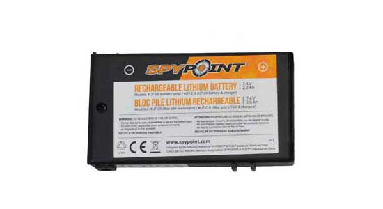 SPYPOINT LITHIUM BATTERY (NO CHARGER) LIT-09 width="450" height="420"