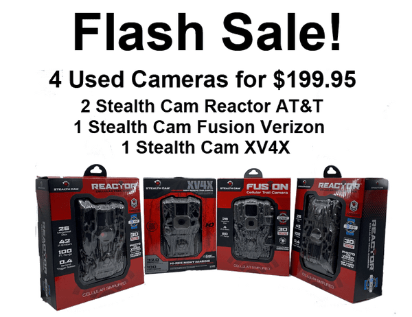 Stealth Cam Flash Sale