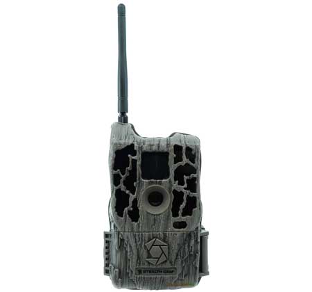 Front view of the Stealth Cam FLX WiFi camera  width="450" height="420"