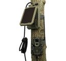 stealth cam solar panel with battery on tree width="450" height="420"