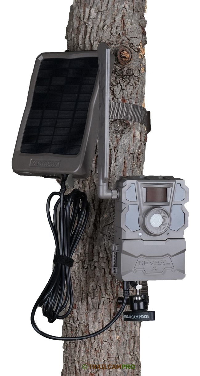 Tactacam External Solar Panel 12Volt Solar Panel Kit