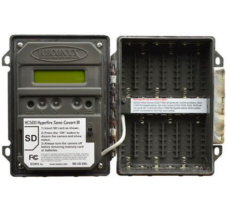 Best red glow infrared trail camera Reconyx HC500